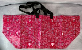 BRAND NEW T-Mobile Tuesdays T-Life Oversized Magenta Pink Tote Bag 89¢ Shipping - £10.78 GBP