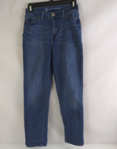 No Boundaries Distressed Whiskered Low Rise Straight Leg Women&#39;s Jeans S... - $11.83