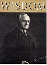 Wisdom Magazine Felix Frankfurter Cover 1958 Karsh Photos - $19.80