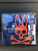 NIB Psycho Bunny Boxer Briefs 2 Pack Underwear Red White Pima $48 Size Small - £22.25 GBP