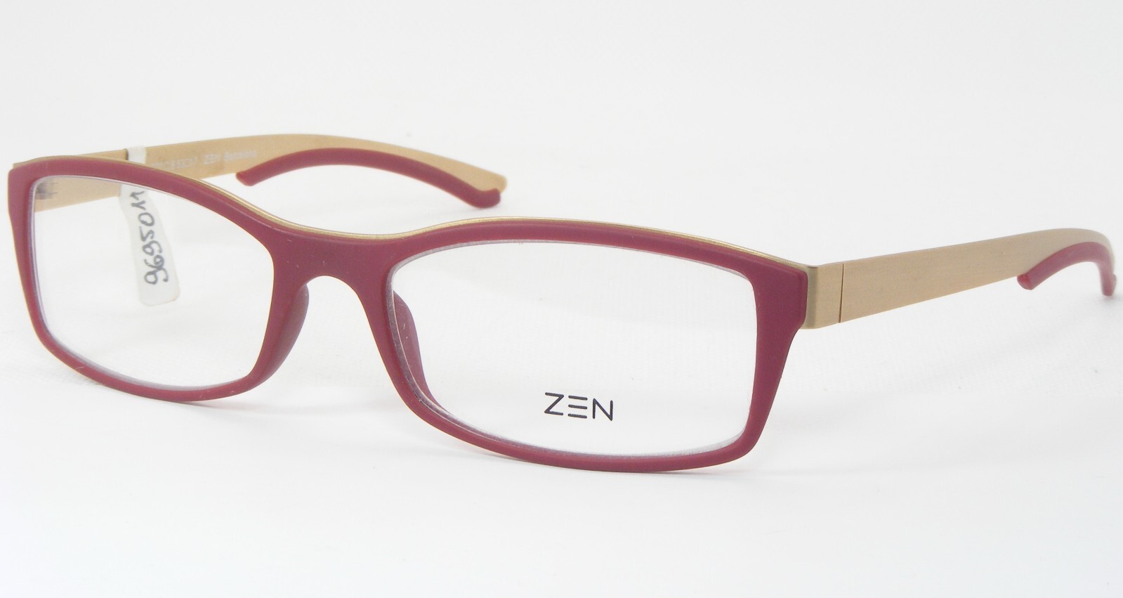 Zen Barcelona 300 C.6 Opaco Lampone/Pallido Oro Unico Raro Occhiali 53-1... - $116.07