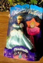 RARE Vintage 90s Mattel Disney Cinderella Musical Princess doll 11597 NOS - £37.03 GBP