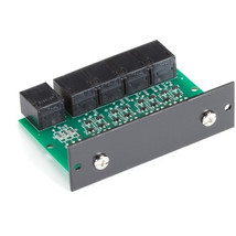 Black Box TL421-C RS232 PASSIVE SPLITTER RACKMOUNT CARD - RJ45, 4-PORT - $116.44