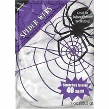 Spider Webs Spiderweb Halloween Value Pack Polyester 40 Ft Saver - $1.97