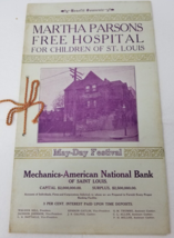 Martha Parsons Free Hospital for Children St. Louis 1906 Benefit Souvenir Photos - £49.63 GBP