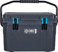 Quadrax 20Qt Rotomolded Portable Hard Cooler For Camping, Fishing, Beach... - $193.99