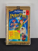 Disney Peter Pan 45th Anniversary Limited Edition Clamshell VHS - NEW Se... - £6.19 GBP