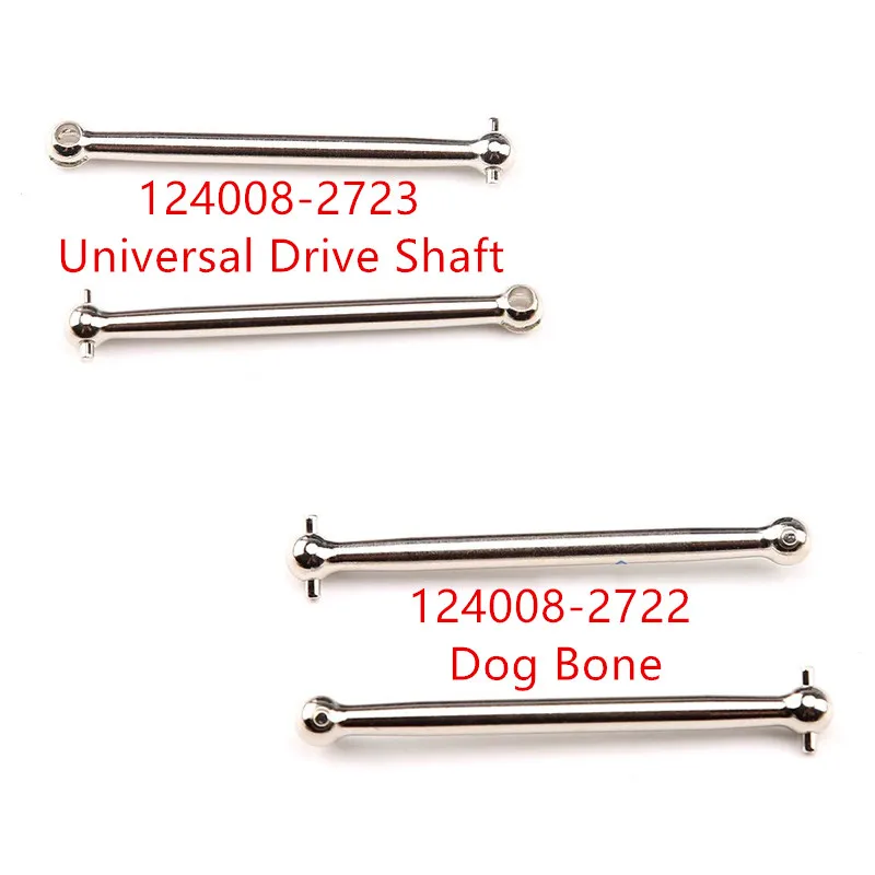 Wltoys 124008 124010 RC Car Spare Parts 124008-2722 Rear dog bone / 124008-2723 - £9.83 GBP+