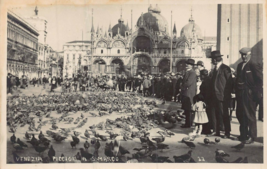 Venice Italy ~ Piccioni Un San Marco ~ Genuine Photo Postcard-
show original ... - £7.49 GBP