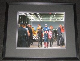 Avengers Scarlett Johansson Chris Evans J Renner Framed 11x14 Photo Poster - £46.71 GBP