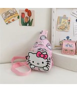HELLO KITTY MINI BACKPACK FOR KIDS SINGLE STRAP FOR BACK AND FRONT WEAR - $227.28 MXN