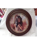 Vintage The Bradford Exchange Plate In Vanhycan &amp; Smythe Frame &quot;First Gl... - $53.45