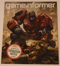 Game Informer Magazine November 2011 #223 Transformers: Fall of Cybertron - £6.05 GBP