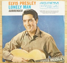 Elvis Presley RCA Victor 45 Record 47-7850 Surrender Lonely Man Picture Sleeve - £27.53 GBP