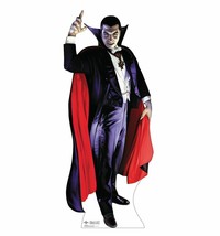 Dracula Halloween Lifesize Standup Standee Cardboard Monster Prop Life Size - £34.01 GBP