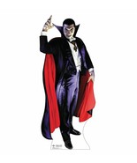 Dracula Halloween Lifesize Standup Standee Cardboard Monster Prop Life Size - £33.94 GBP