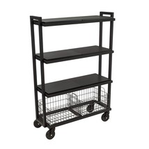 Atlantic Modular Mobile Storage Cart System, with Interchangeable Shelves & Bask - £134.28 GBP