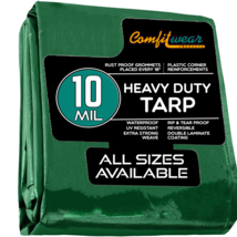 COMFITWEAR Super Heavy Duty Tarp Cover Reinforced Grommet Multi-Use Tarp... - £14.77 GBP+