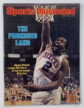 VTG Sports Illustrated Magazine June 6 1983 NBA Sixers Moses Malone No Label - £22.74 GBP