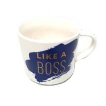 Threshold Coffee Mug Like A Boss Tea Mug Work Friends Ceramic New - £4.70 GBP