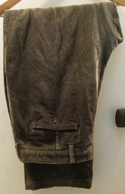 Vintage Woolrich Corduroy Pants Men&#39;s 42 x 32 Green Straight Chinos y2k - $28.62