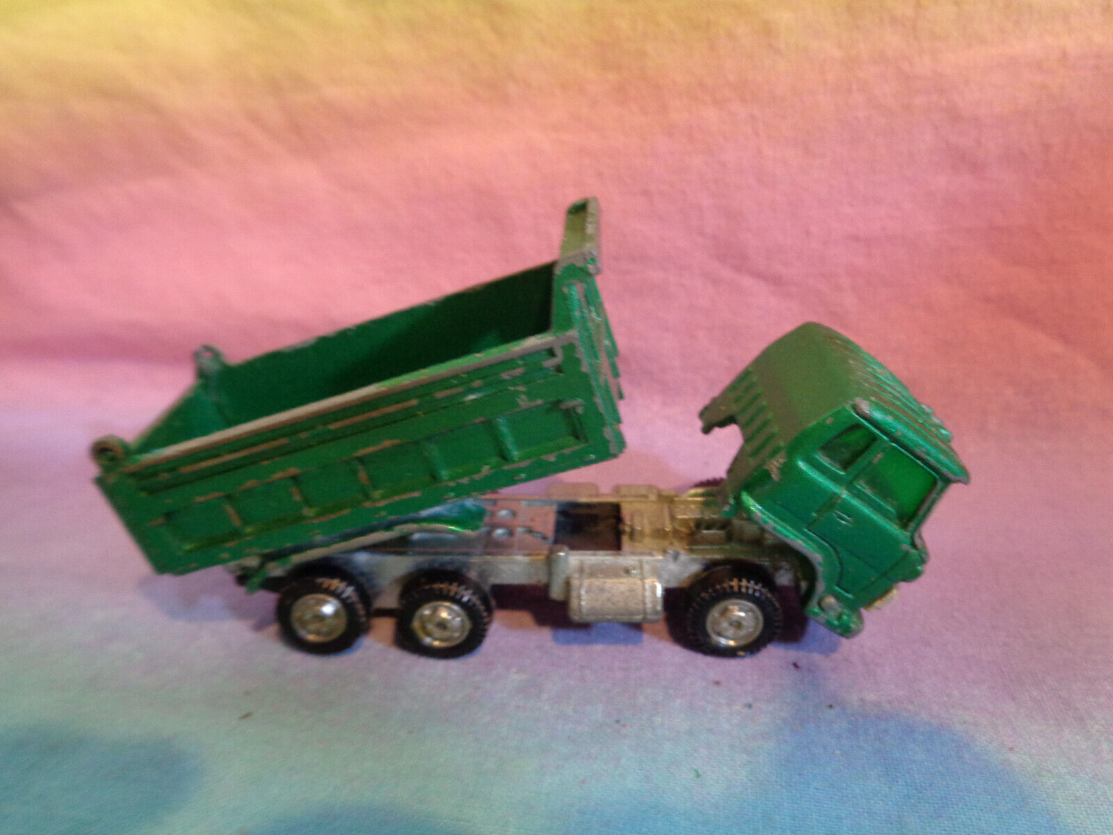 Vintage Tomica Hino Dump Truck Green Die and 50 similar items