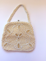 Hand Made Beaded Purse Made In Belgium - £7.99 GBP