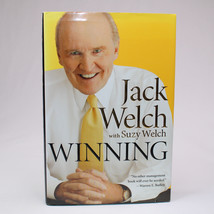 SIGNED By Jack Welch Winning Signed Suzy Welch HC Book With DJ 2005 1st Edition - £30.16 GBP