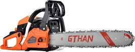 Gthan 62Cc Gas Chainsaws 2-Cycle Gasoline Powered Chain Saws Handheld Co... - £146.25 GBP