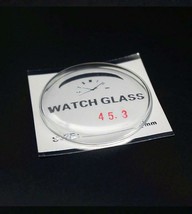 F20413 High Domed Mineral Watch Crystal Cover Shape Glass 39.9mm 45.3mm Diameter - £14.39 GBP+