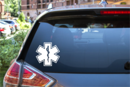 Star of Life Sticker Vinyl EMT Decal Ambulance Medical Emergency Paramedic EMS - £3.90 GBP+