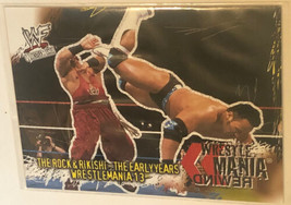 The Rock &amp; Rikishi Early Years 2001 Fleer WWE Card #94 - £2.31 GBP
