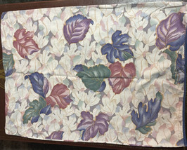 Vintage Springmaid 4 Standard Pillowcase Set  Blue￼ Floral 100% Cotton - £23.97 GBP
