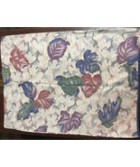 Vintage Springmaid 4 Standard Pillowcase Set  Blue￼ Floral 100% Cotton - £23.59 GBP