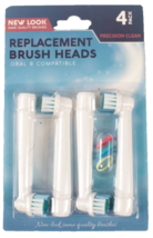 4 Pack Sensitive Gum Care Replacement Brush Heads Compatible with Oral B - £6.04 GBP