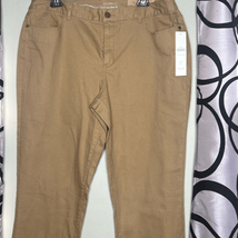 Coldwater Creek natural mini boot cut denim jeans size 14 long - £15.39 GBP