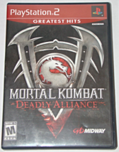Playstation 2 - Mortal Kombat Deadly Alliance (Complete With Manual) - £15.96 GBP