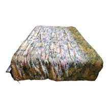 Vintage Croscill Tapestry Floral Thick Comforter Pillow Shams Bed Skirt ... - $186.07