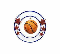 3D Basketball Personalized Christmas Ornament - $16.95