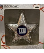 NFL 4&quot; Silver Star Ornament - $9.38 CAD