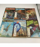 Fantasy &amp; Science Fiction 1980- 1981 lot 6 Issues Paperbacks Asimov - $24.18 CAD