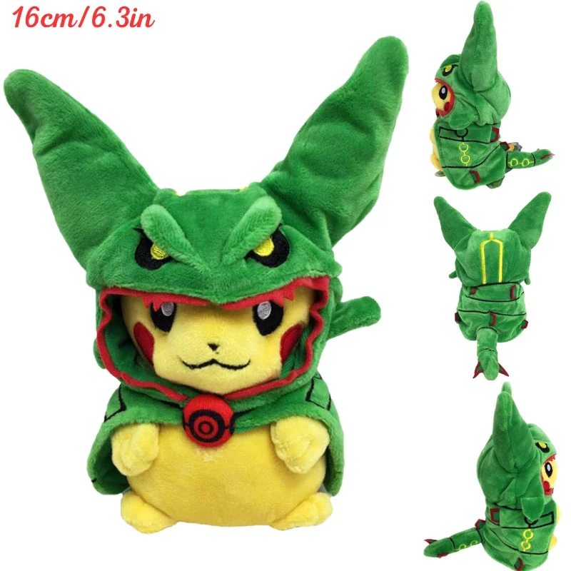 Rayquaza GN A Fan Favorite! Pokemon Pikachu Cosplay Doll - $10.85