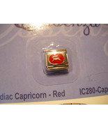 ESSENZA  ITALIAN CHARM - ZODIAC- LINKS TOGETHER MAKES A BRACELET -RED- C... - $2.02 CAD