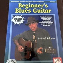 Begginers Blues Guitar (Stefan Grossman&#39;s Workshop 3 CD. by Fred Sokolow Music - £14.83 GBP