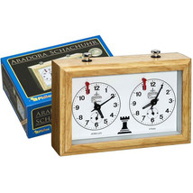 Philos Aradora Wooden Analogue Chess Clock - £114.66 GBP