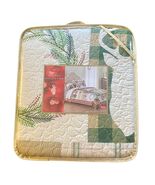St. Nicholas Square Yuletide Quilt Holiday Collection NEW Bedspread Reversible - $1,459.08 MXN