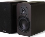 Dark Walnut, Pair Of Micca Rb42 Reference Bookshelf Speakers With 4-Inch... - $194.95