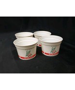 4 SIMS DAIRY COLEBROOK N.H. New Hampshire Empty Cottage Cheese Containers  - $357.73 MXN