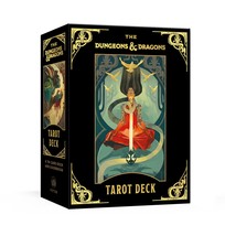 The Dungeons &amp; Dragons Tarot Deck: A 78-Card Deck and Guidebook [Cards] Official - $22.34