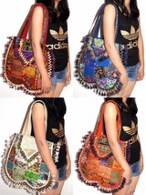 Lote de 05 Mujeres Bolso de Hombro Tribal Patchwork Gitano Hippie Boho... - £79.74 GBP